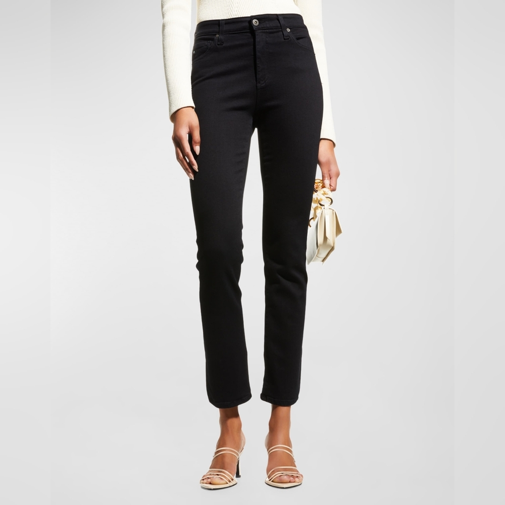 AG JEANS Mari High-rise Slim Straight Jeans